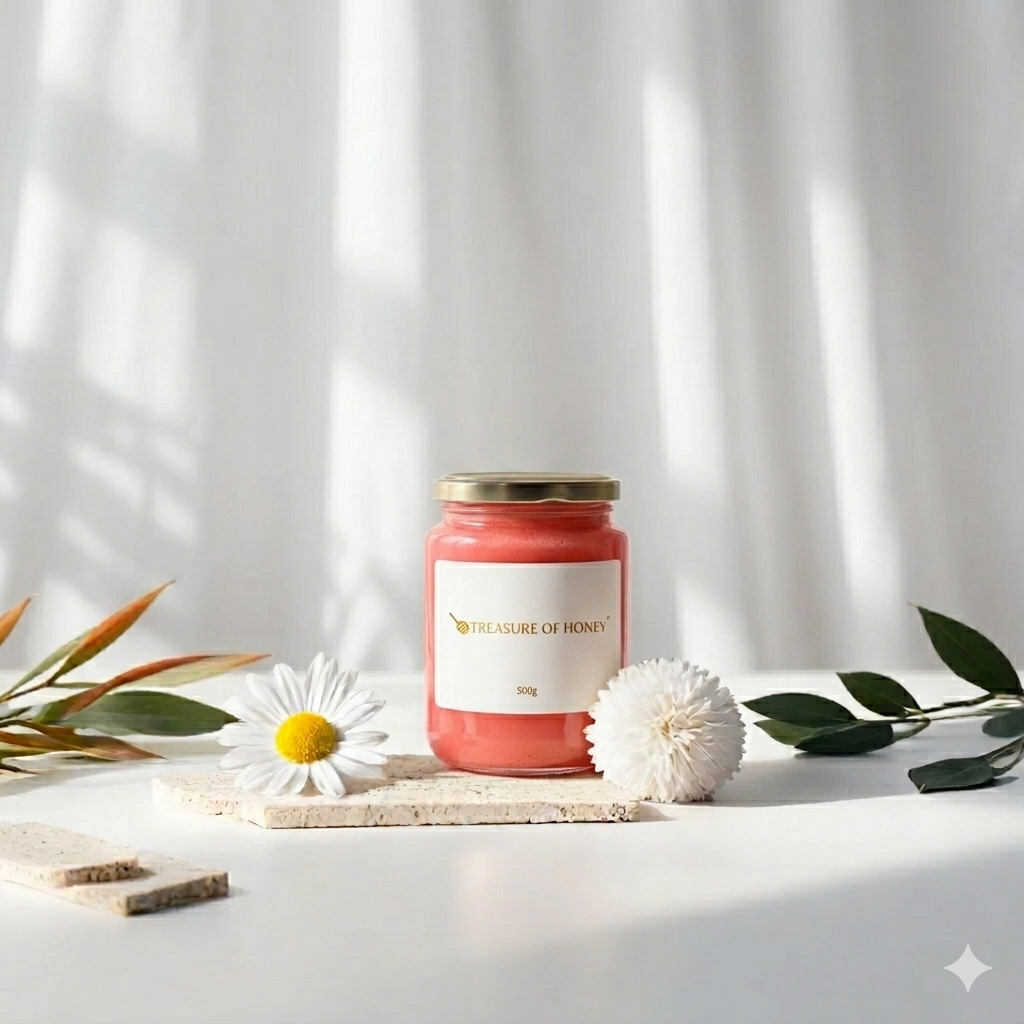 Miel Rose de Russie : L'Élégance des Terres Russes